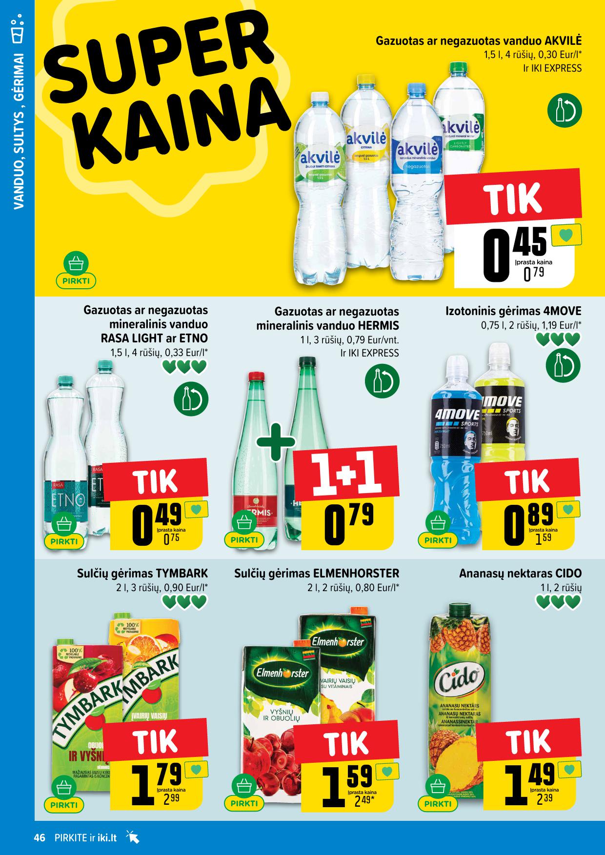 Naujausias IKI kaininis katalogas 2025.07.21 - 2025.07.27