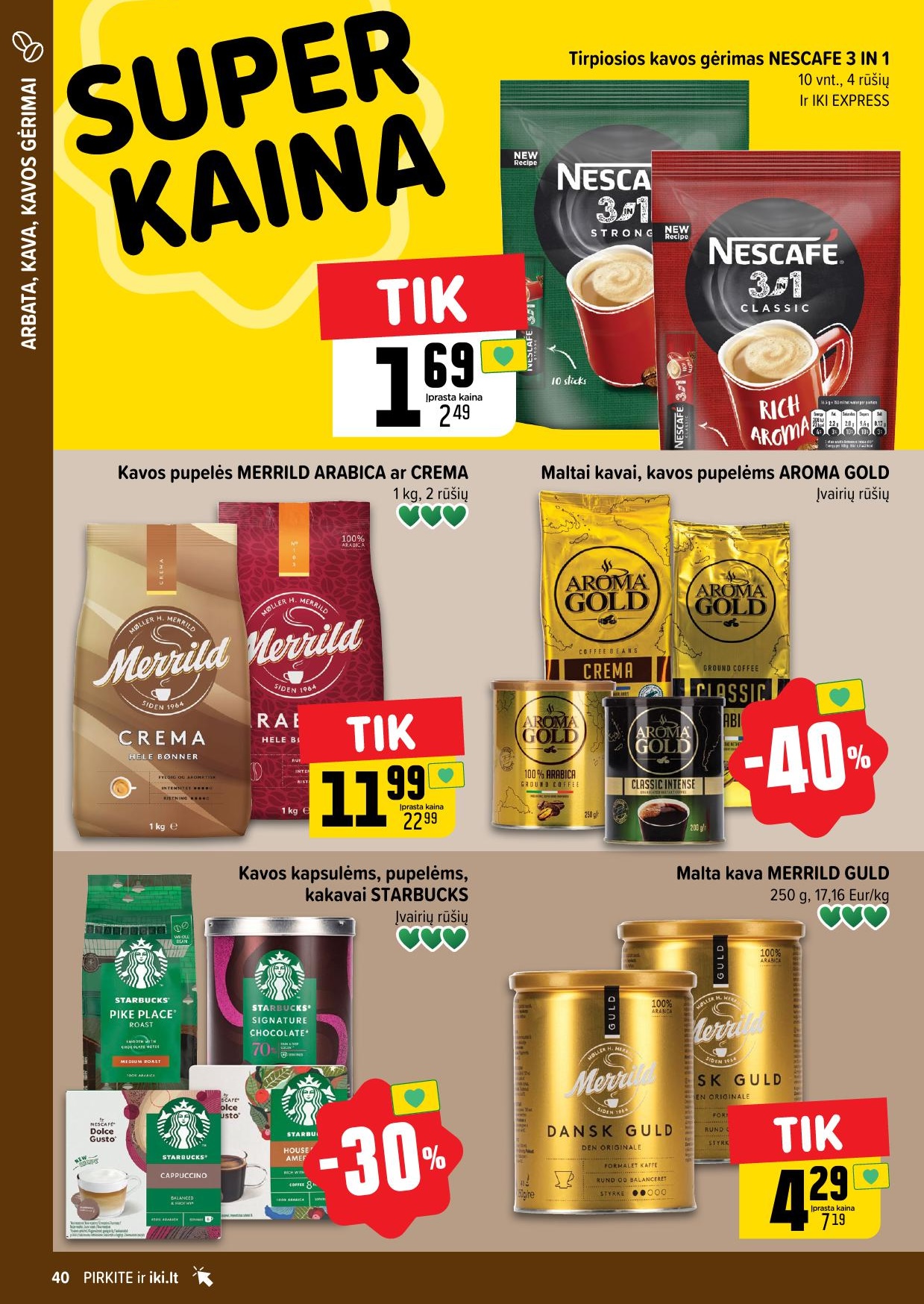 Naujausias IKI kaininis katalogas 2024.05.20 - 2024.05.26