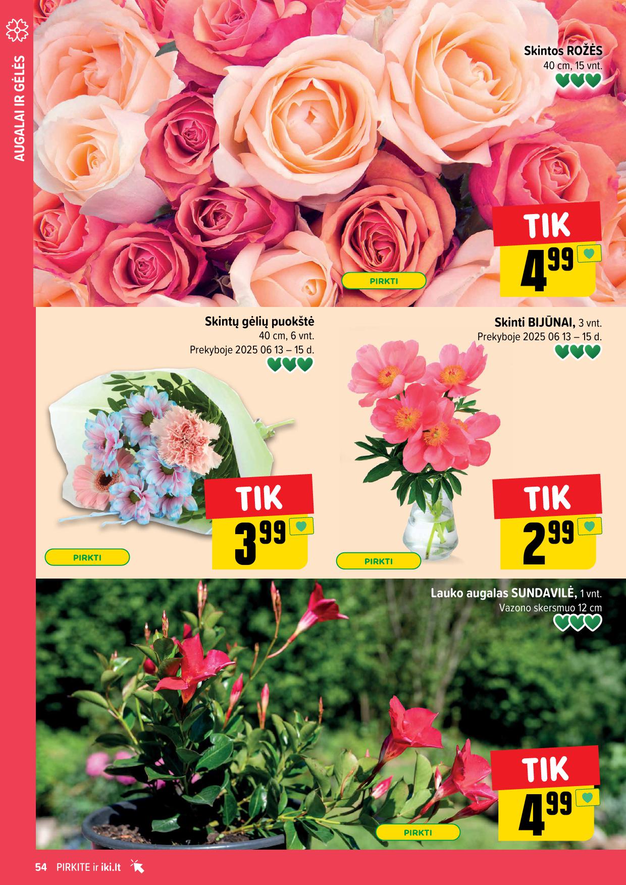 IKI SAVAITĖLĖ akcijų ir nuolaidų leidinys Nr.24 2025.06.09 - 2025.06.15