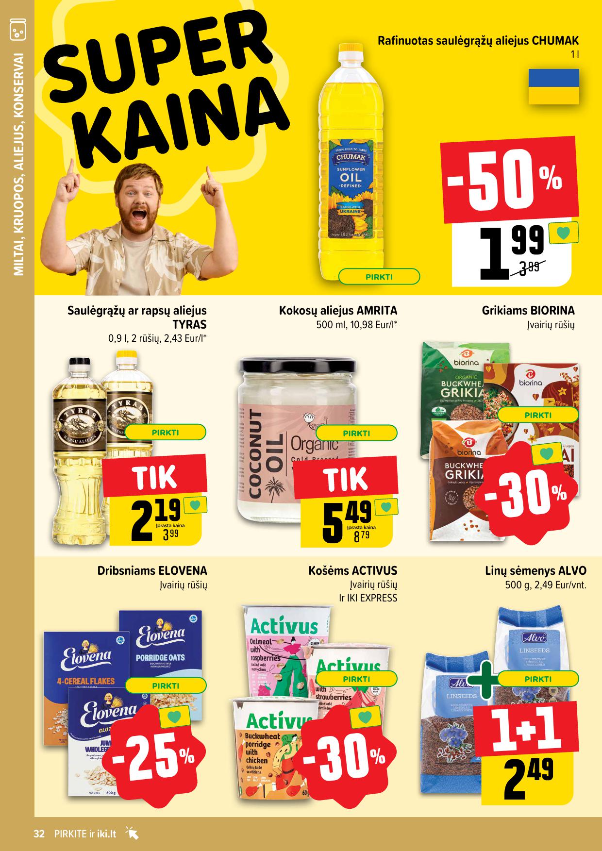 Naujausias IKI kaininis katalogas 2025.05.12 - 2025.05.18
