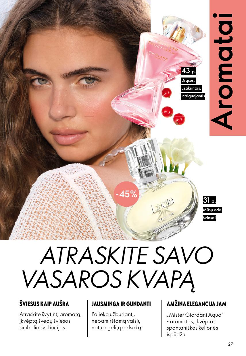 Naujas ORIFLAME katalogas galioja 2026.06.03 - 2026.06.23