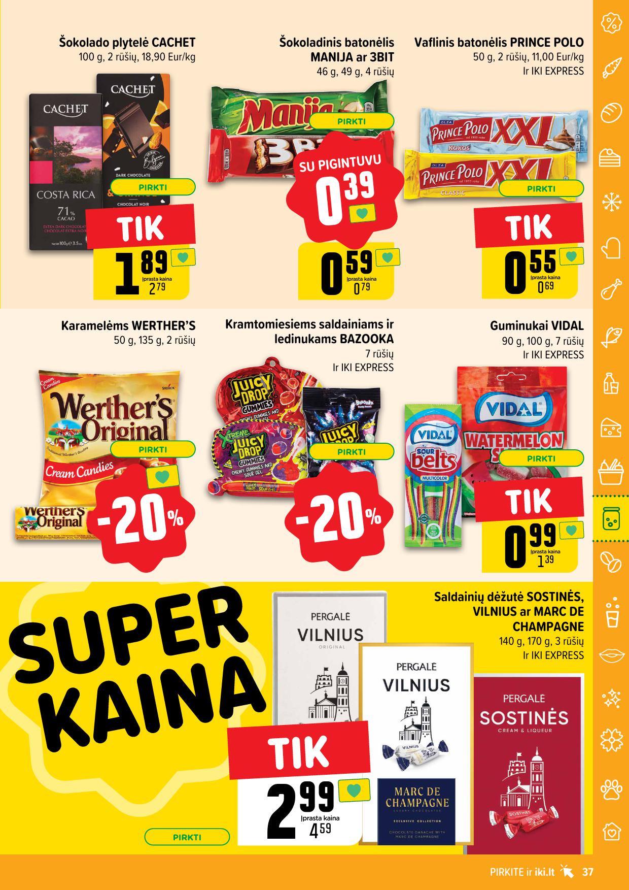 Naujausias IKI kaininis katalogas 2024.07.15 - 2024.07.21