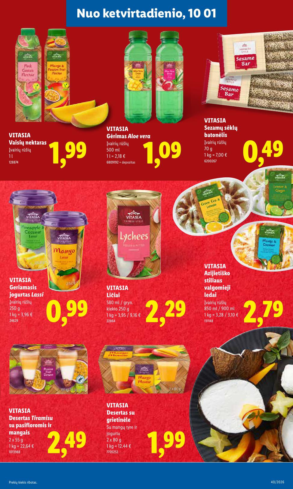 Naujausias LIDL kaininis katalogas 2026.09.28 - 2026.10.04