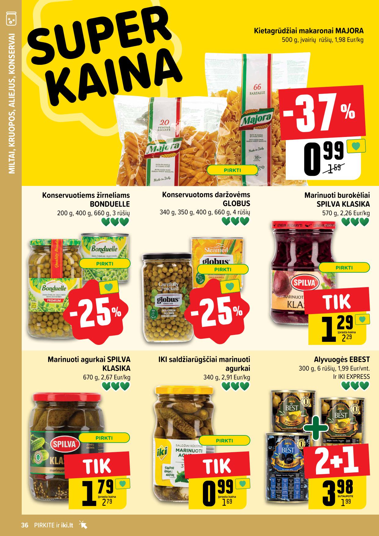 Naujausias IKI kaininis katalogas 2024.06.24 - 2024.06.30