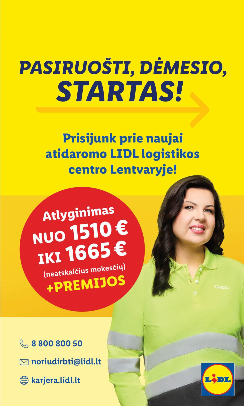 Naujausias LIDL kaininis katalogas 2024.03.18 - 2024.03.24