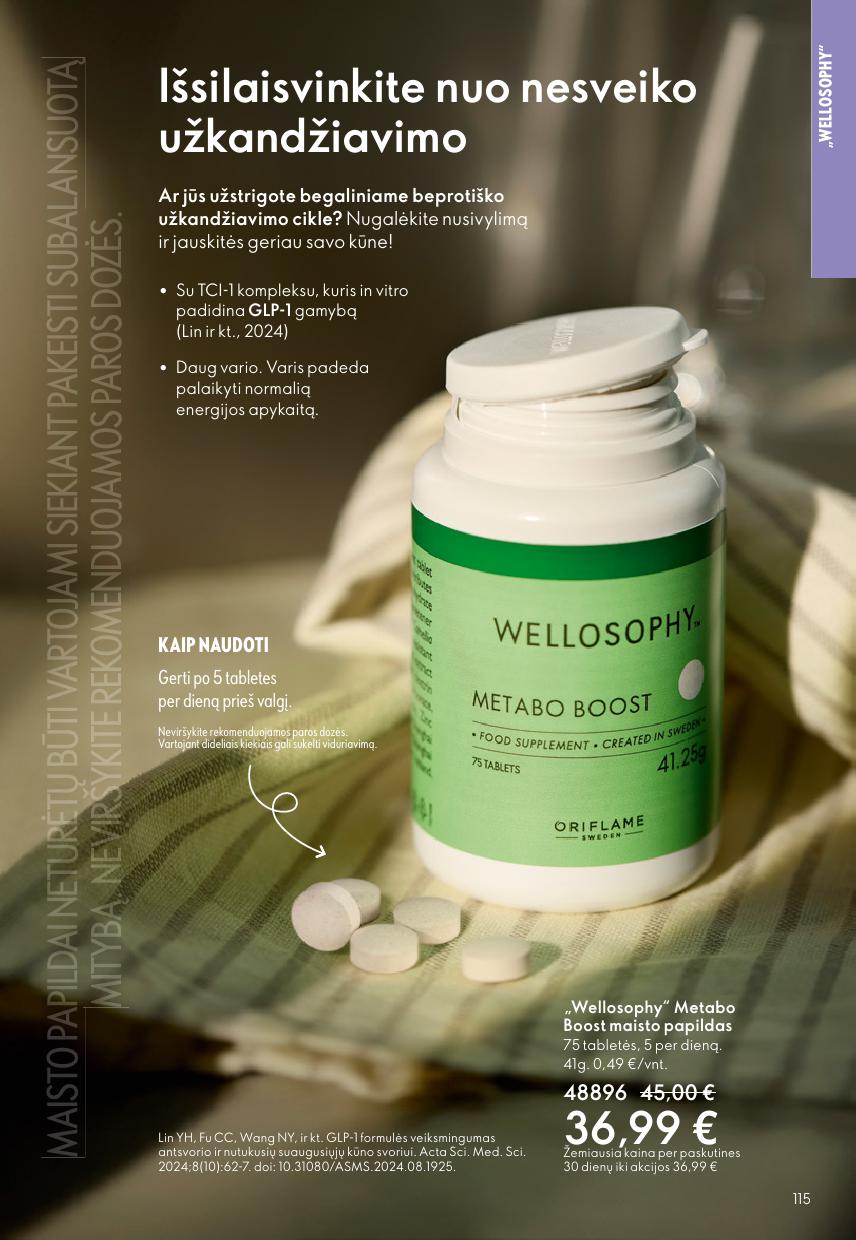 Naujas ORIFLAME katalogas galioja 2026.04.22 - 2026.05.12