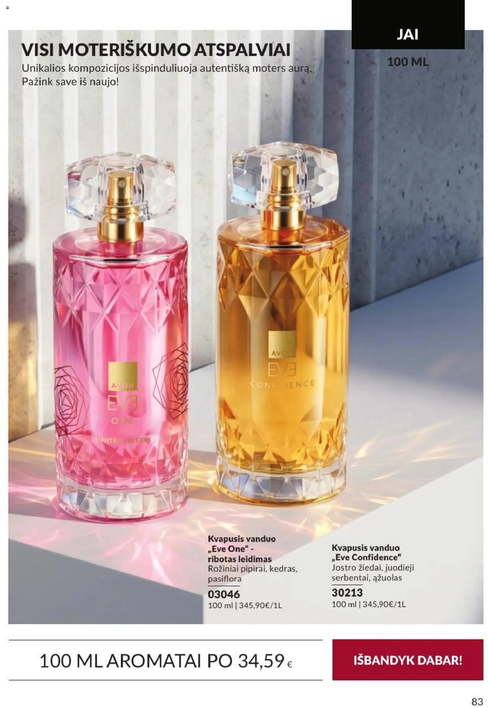 AVON katalogas galioja 2026.09.01 - 2026.09.30
