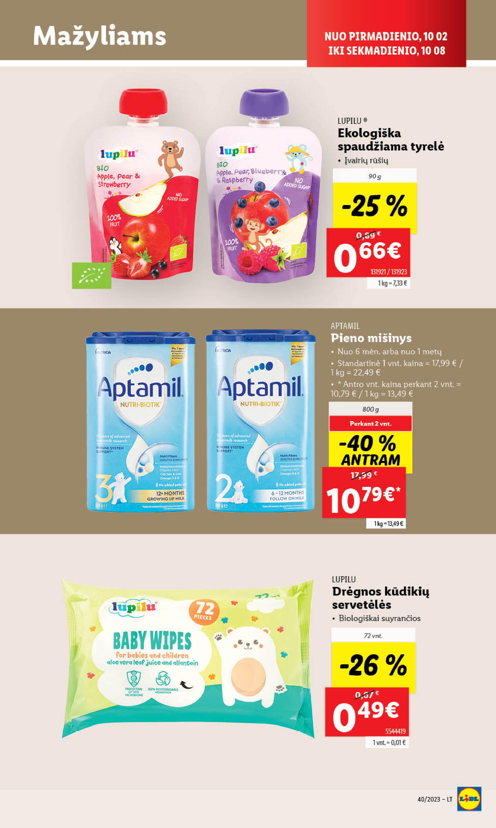 Naujausias LIDL kaininis katalogas 2023.10.02 - 2023.10.08