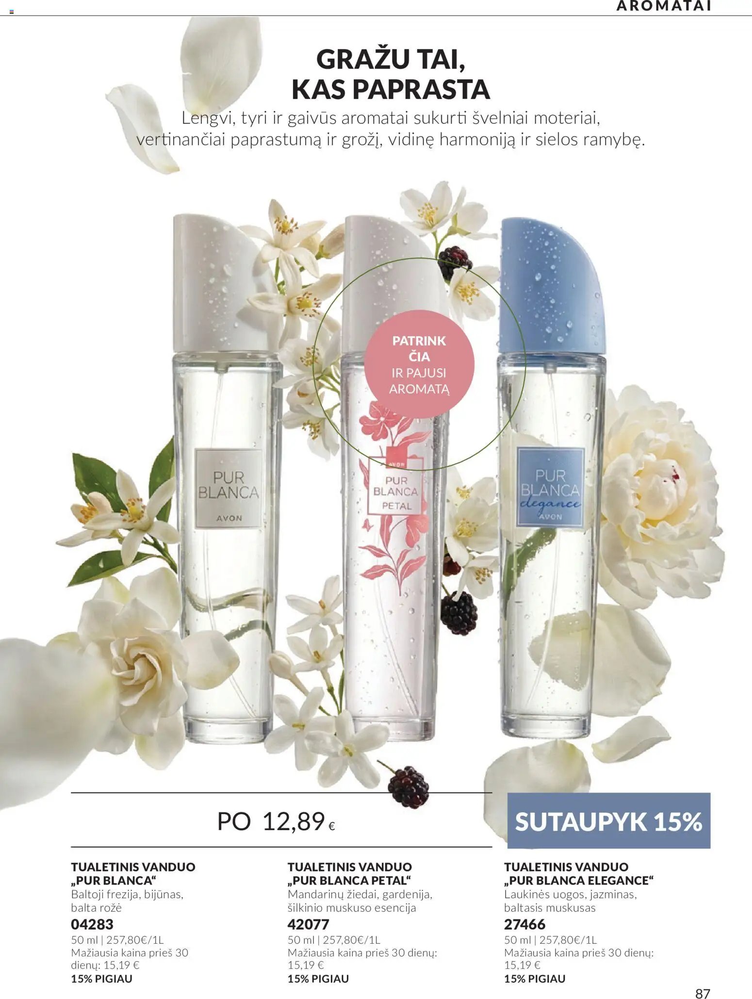 AVON katalogas galioja 2026.10.01 - 2026.10.31