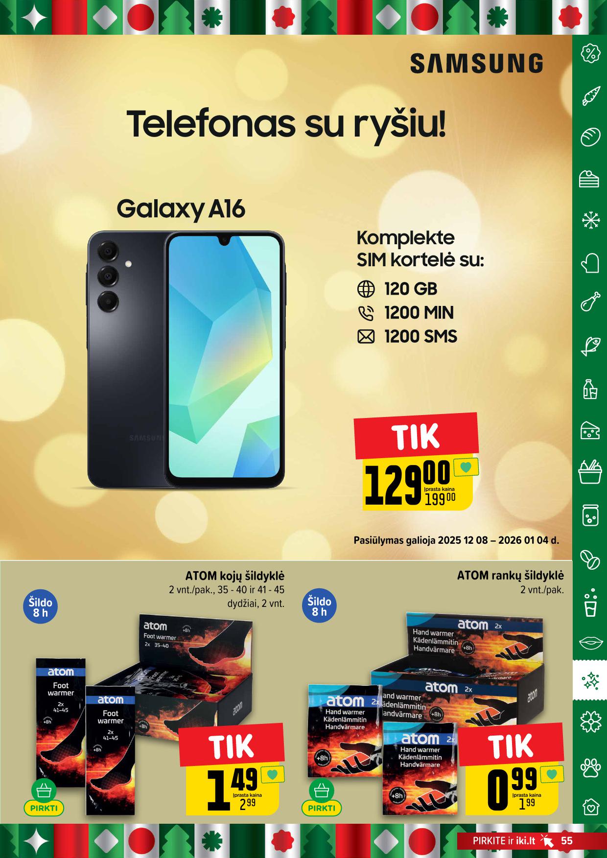 Naujausias IKI kaininis katalogas 2025.12.08 - 2025.12.14