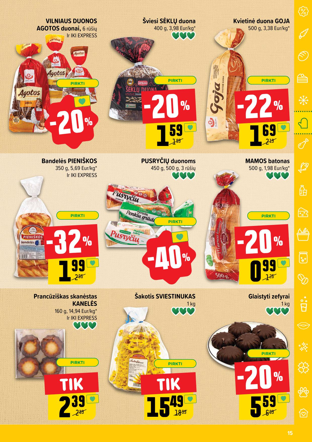 Naujausias IKI kaininis katalogas 2025.01.13 - 2025.01.19