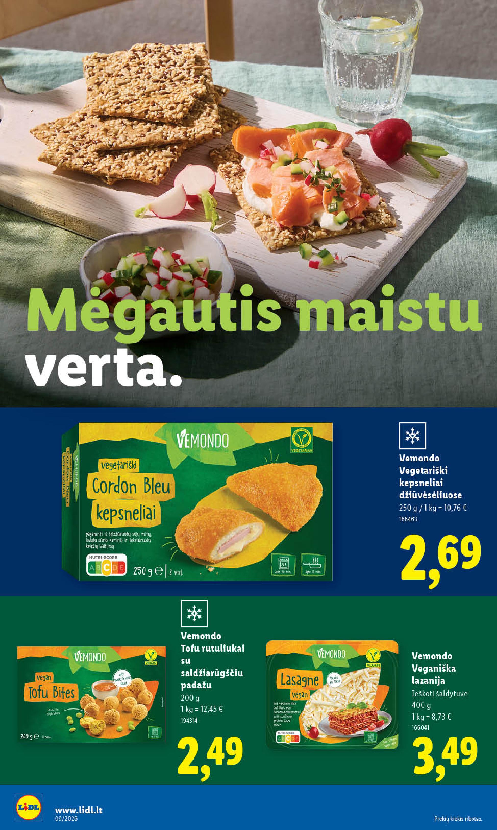 Naujausias LIDL kaininis katalogas 2026.02.23 - 2026.03.01