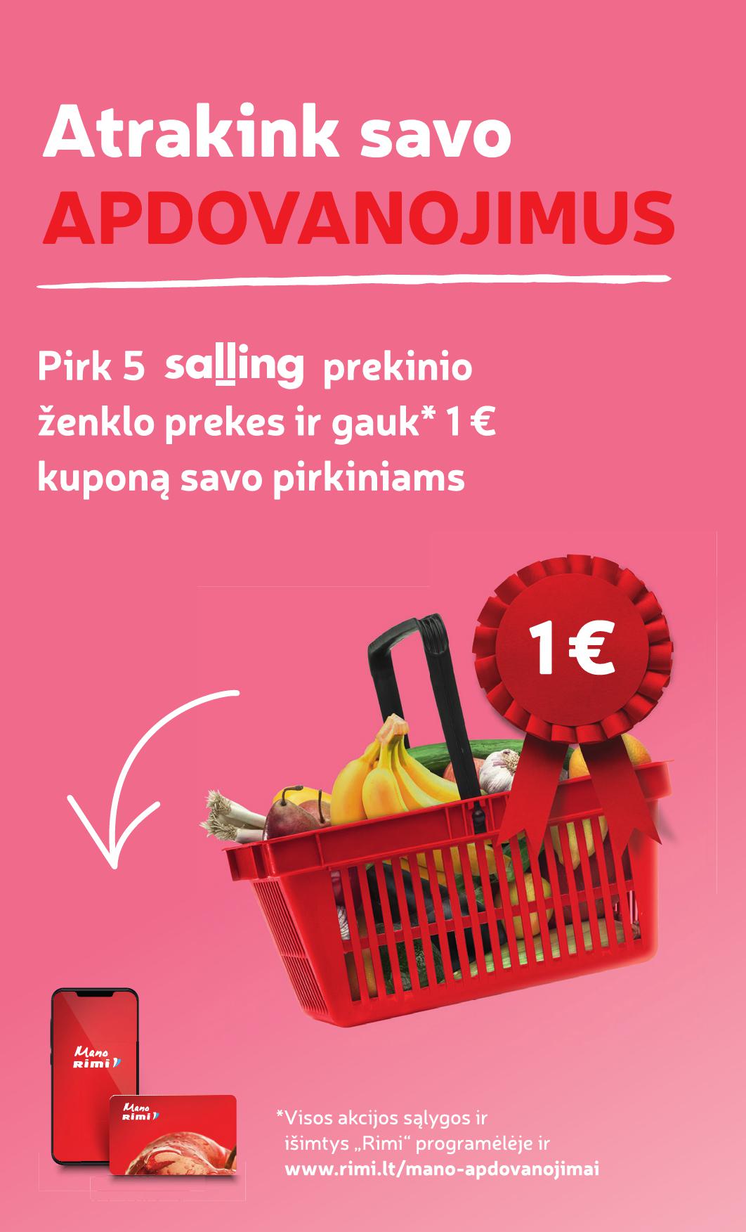 Naujausias RIMI kaininis katalogas 2026.04.21 - 2026.04.27