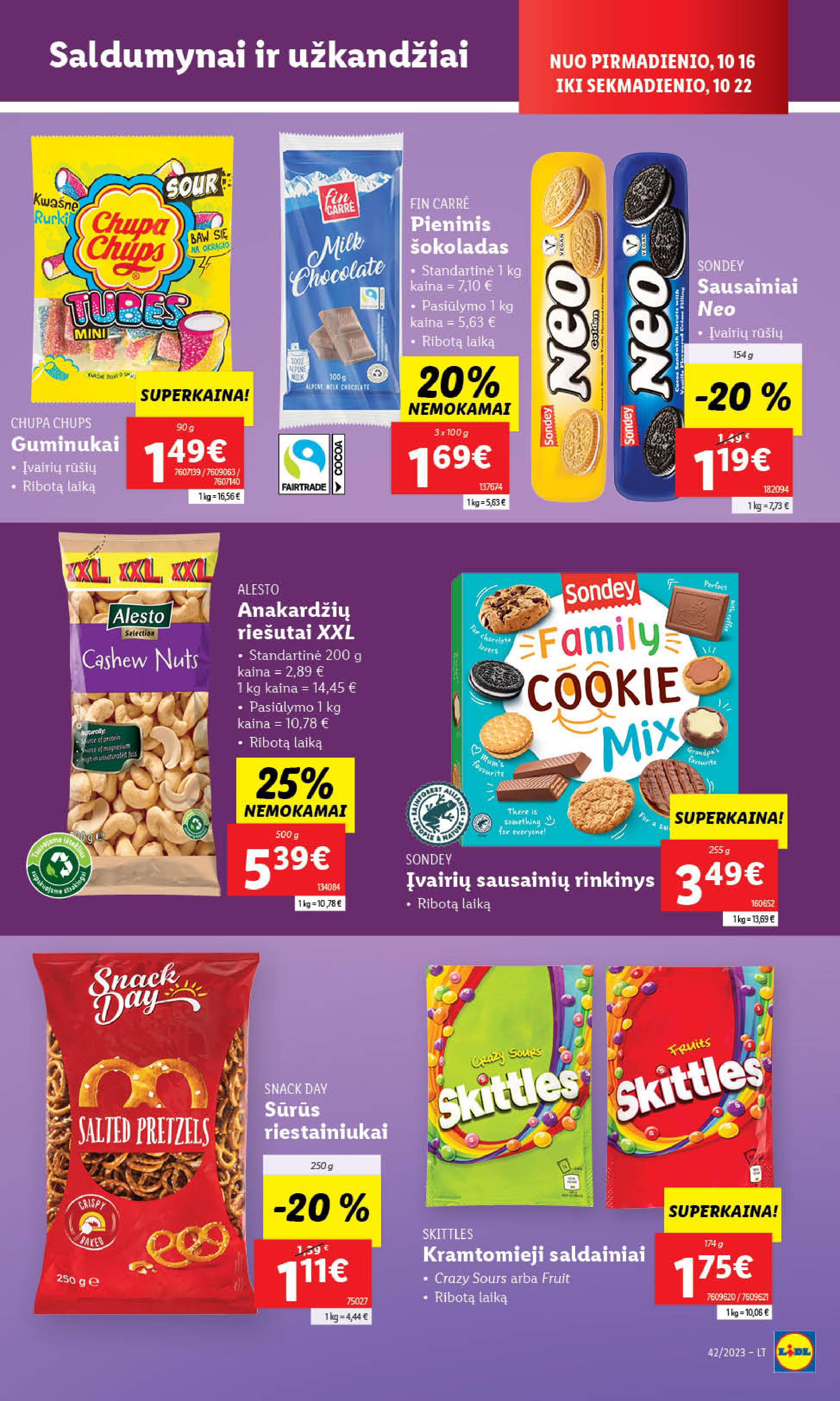 Naujausias LIDL kaininis katalogas 2023.10.16 - 2023.10.22