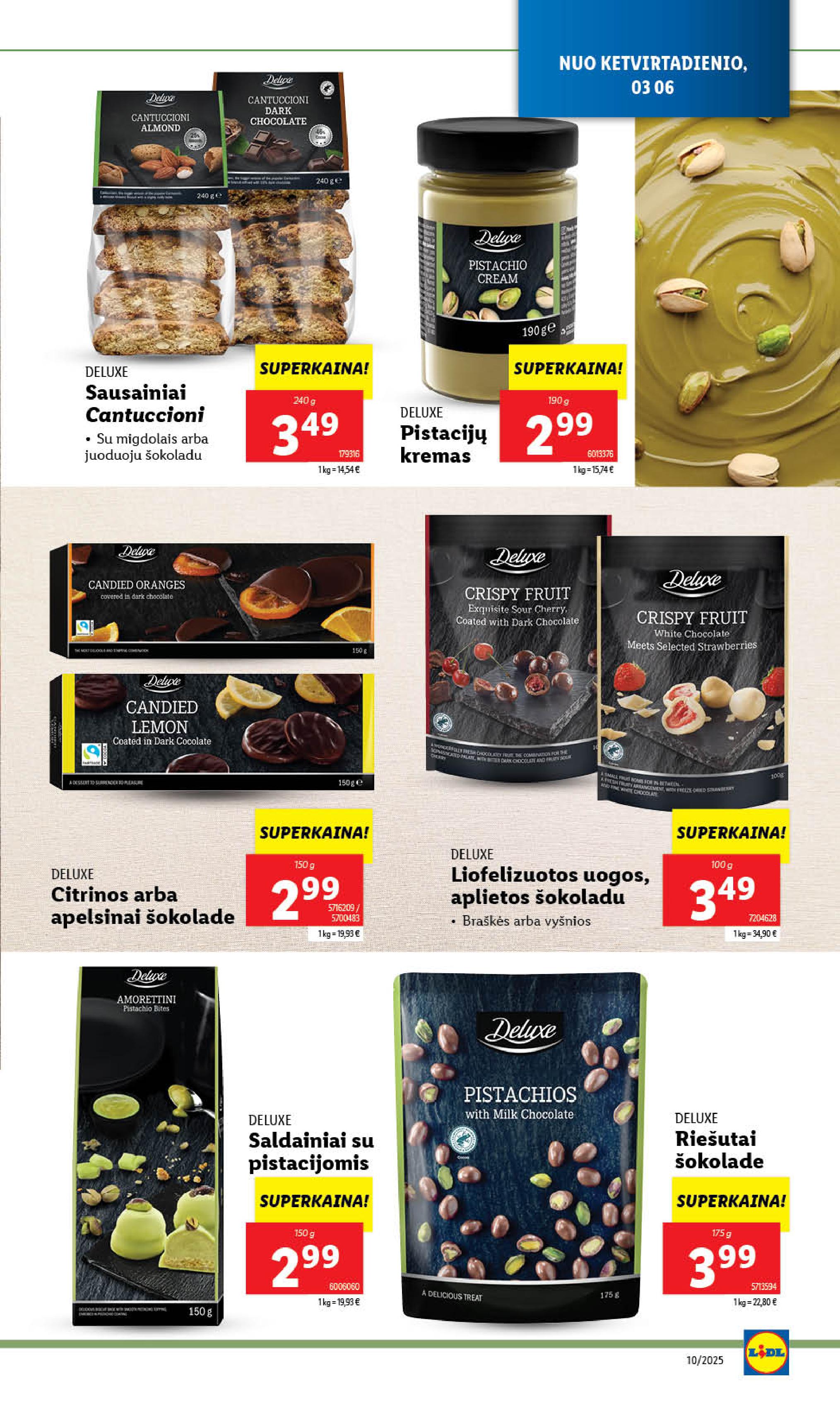 Naujausias LIDL kaininis katalogas 2025.03.03 - 2025.03.09