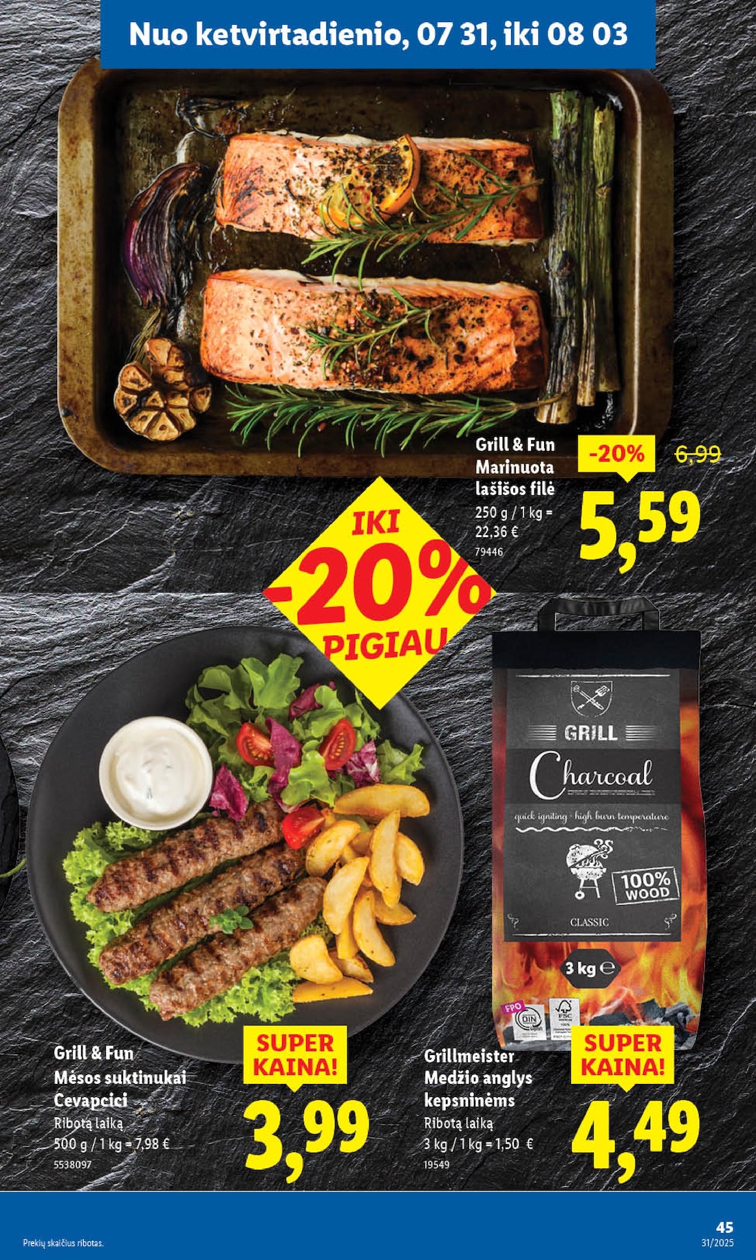 Naujausias LIDL kaininis katalogas 2025.07.28 - 2025.08.03