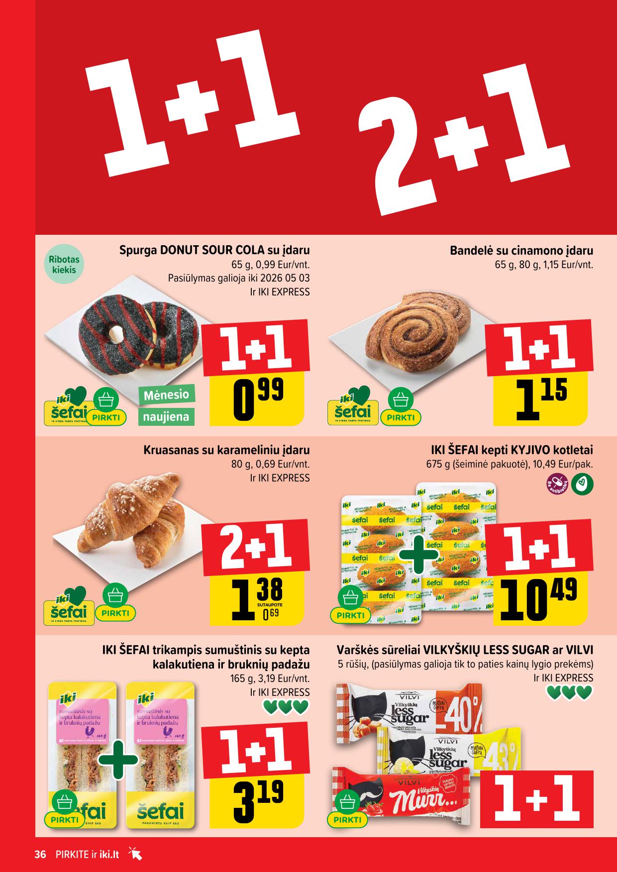 Naujausias IKI kaininis katalogas 2026.04.13 - 2026.04.19