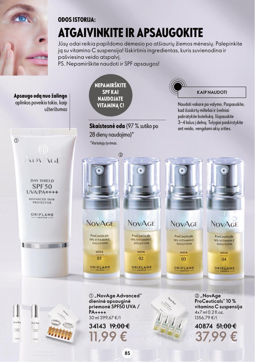 ORIFLAME katalogas galioja 2023.03.15 - 2023.04.04