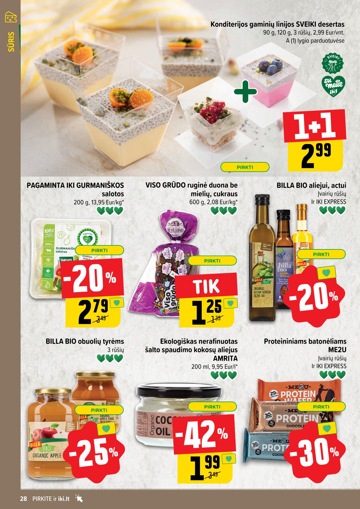 Naujausias IKI kaininis katalogas 2025.01.06 - 2025.01.12