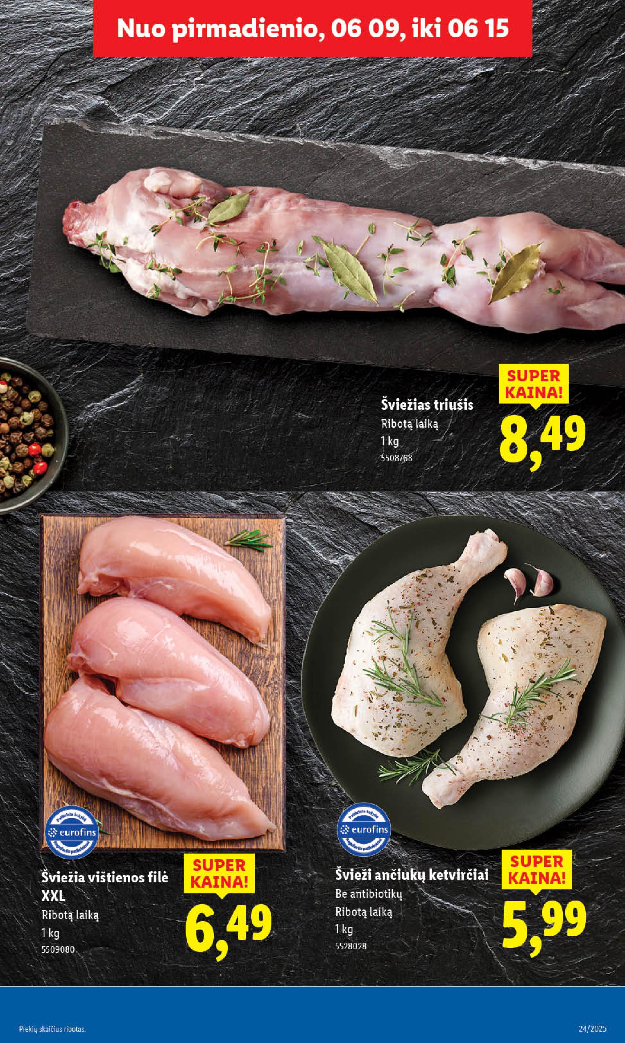 Naujausias LIDL kaininis katalogas 2025.06.09 - 2025.06.15