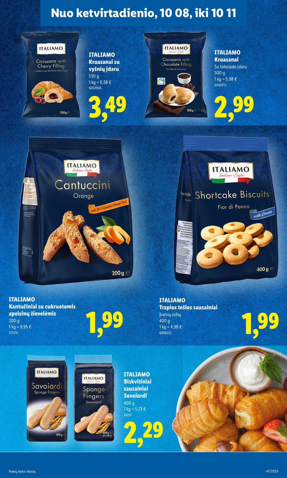 Naujausias LIDL kaininis katalogas 2026.10.05 - 2026.10.11