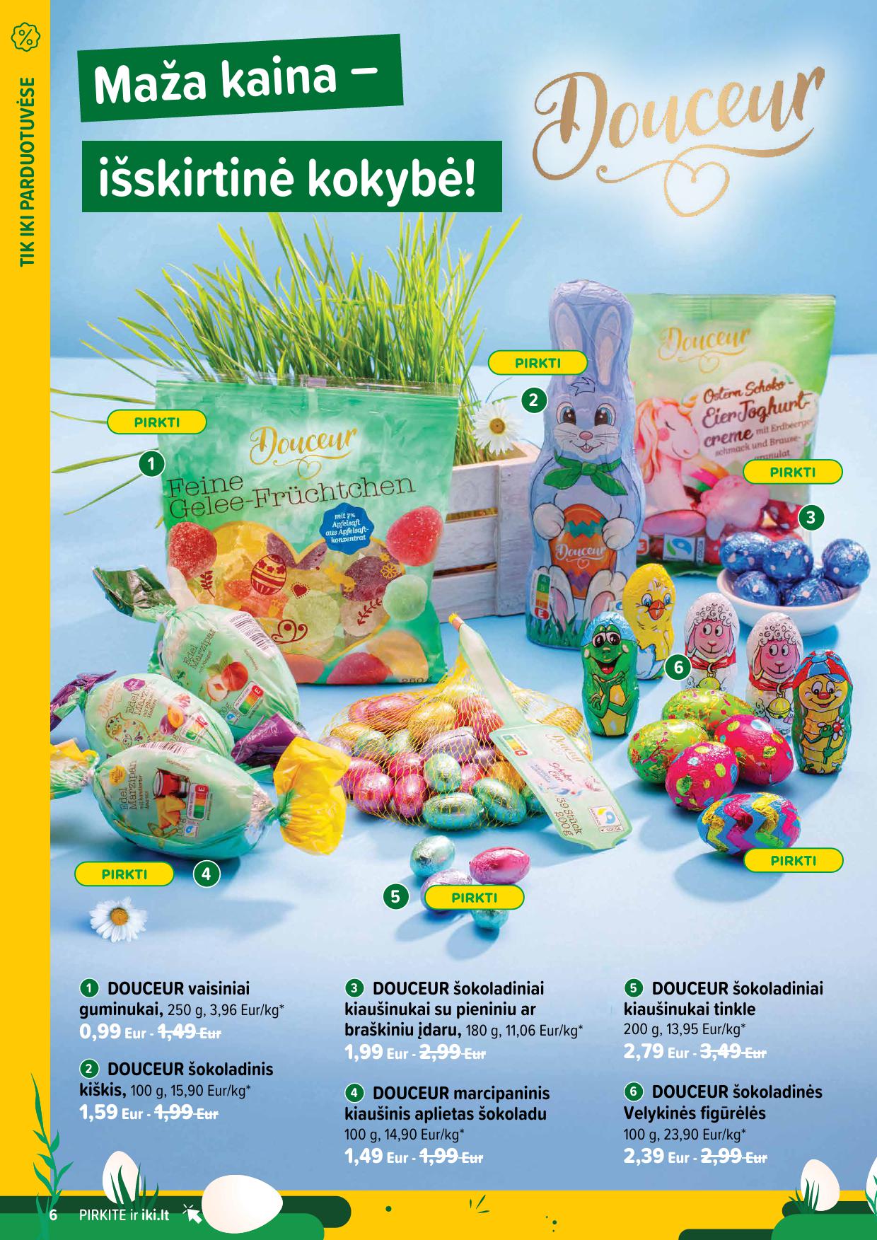 IKI SAVAITĖLĖ akcijų ir nuolaidų leidinys Nr.15 2025.04.07 - 2025.04.13
