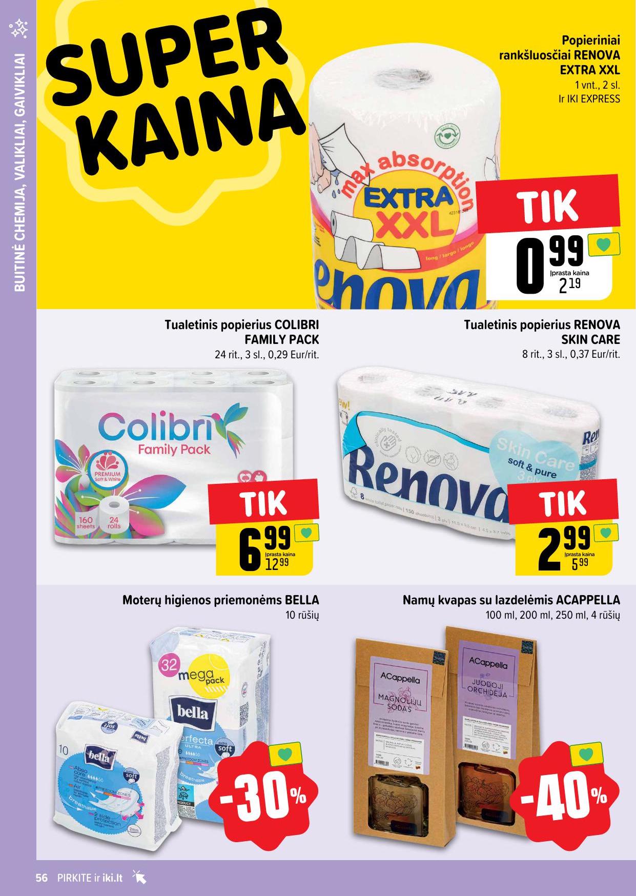 Naujausias IKI kaininis katalogas 2024.03.18 - 2024.03.24