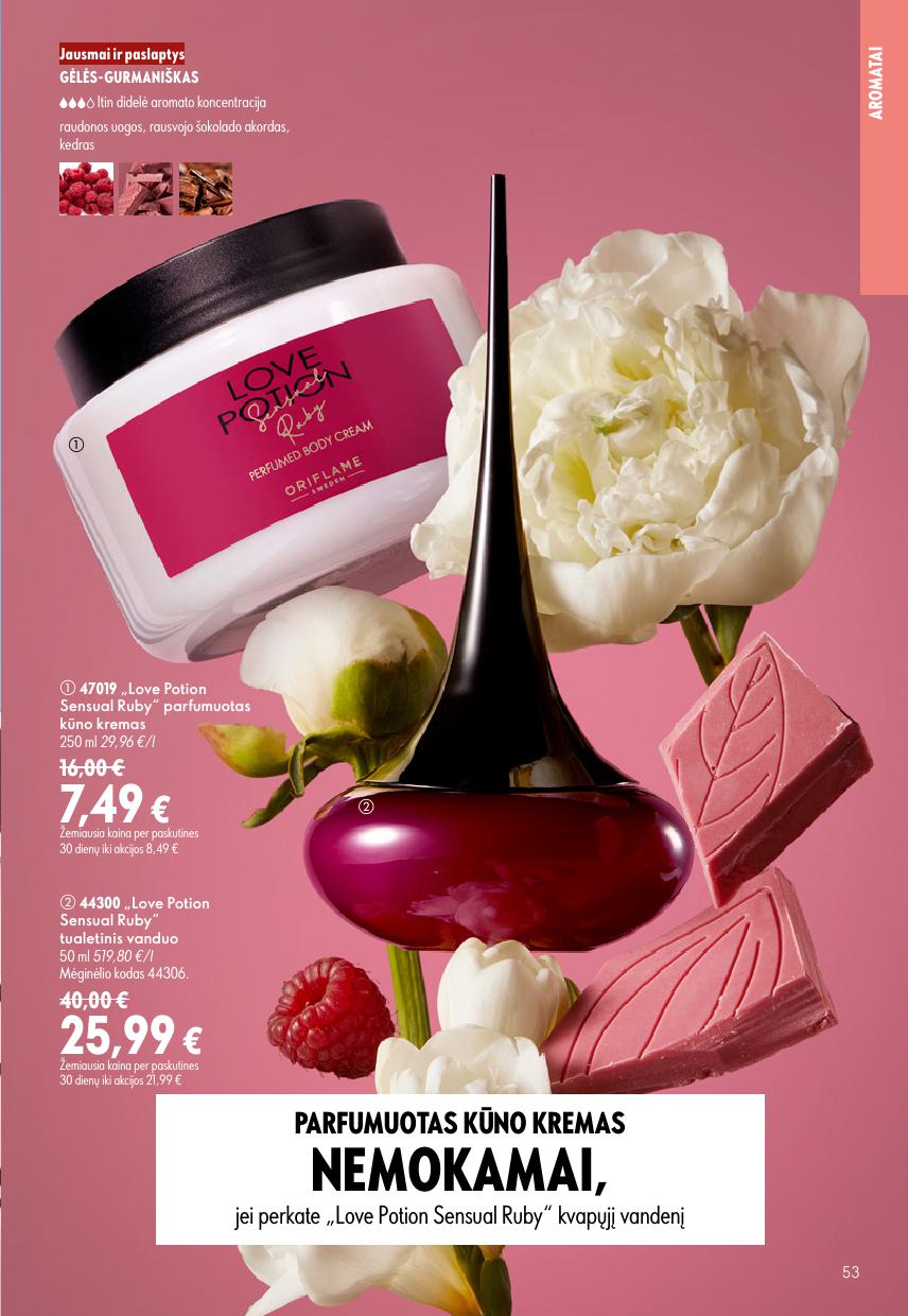 ORIFLAME  katalogas galioja 2026.07.15 - 2026.08.04