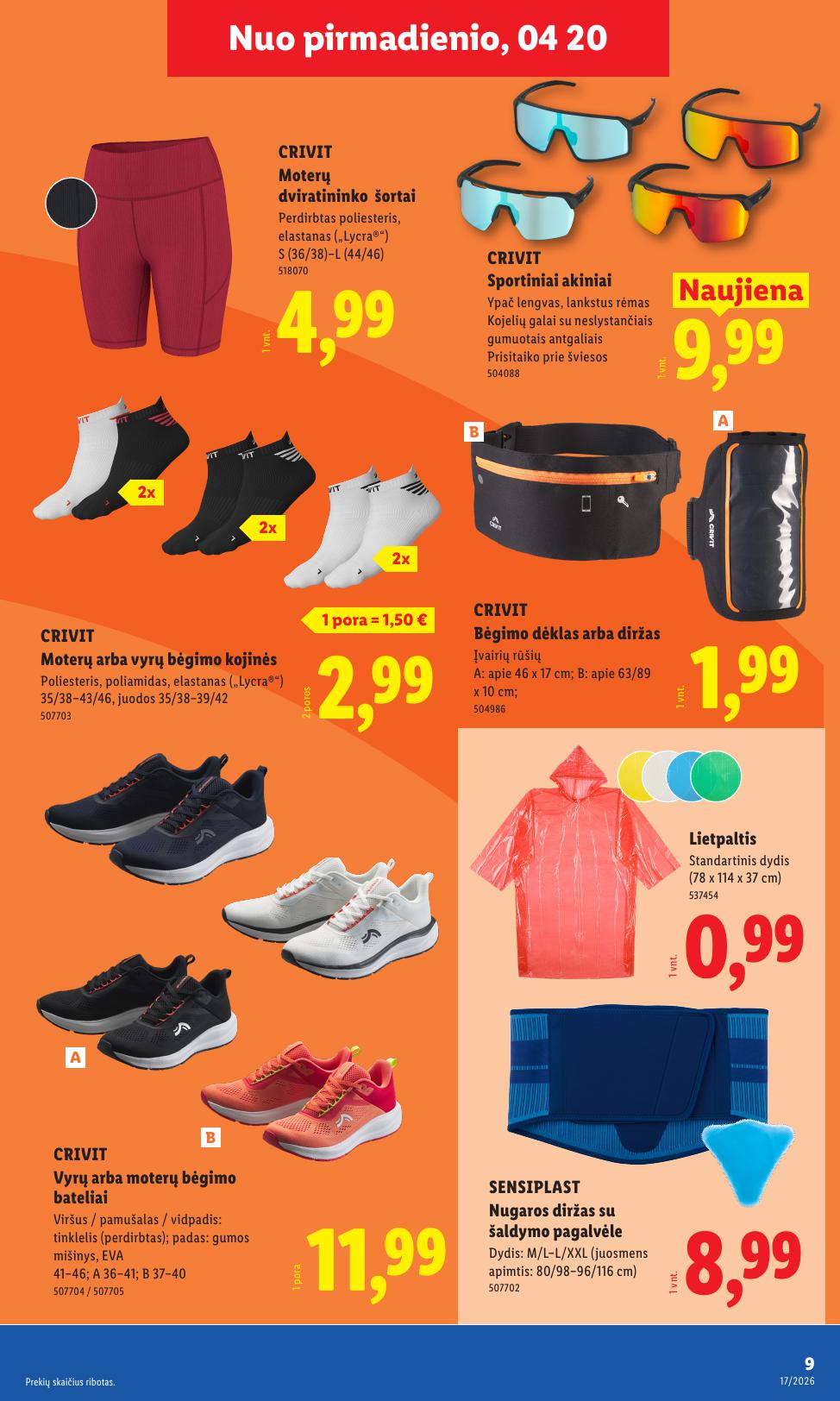 LIDL ne maisto prekių leidinys 2026.04.20 - 2026.04.26