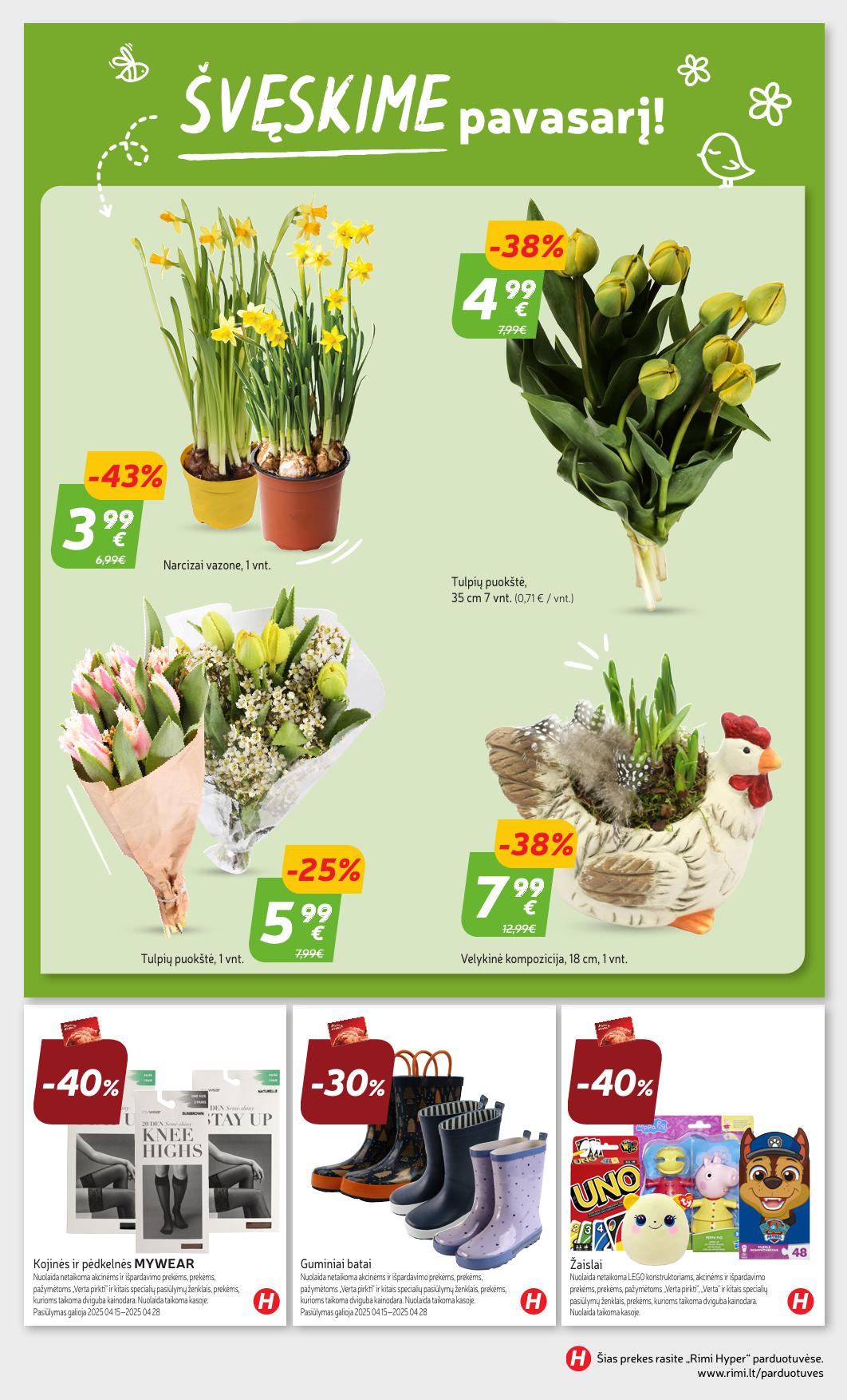Naujausias RIMI kaininis katalogas 2025.04.15 - 2025.04.21