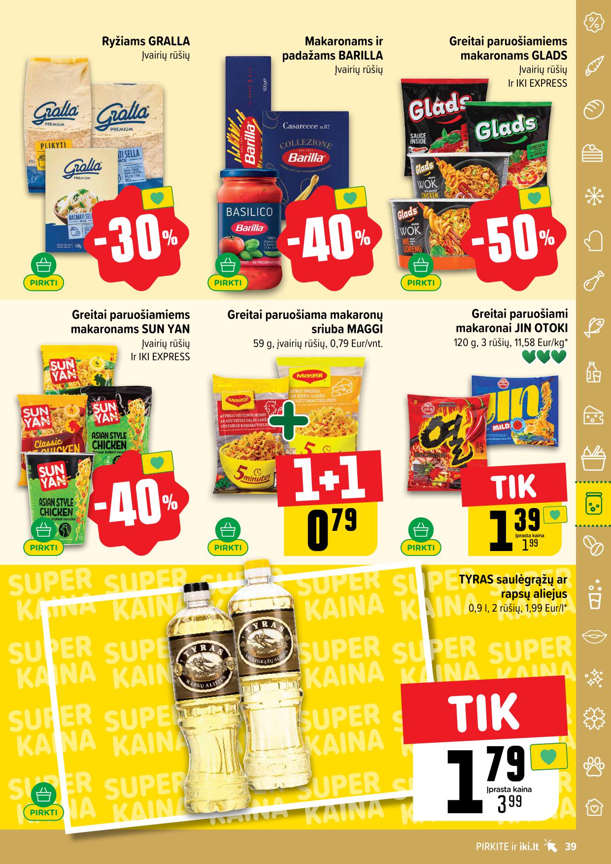 Naujausias IKI kaininis katalogas 2026.01.12 - 2026.01.18