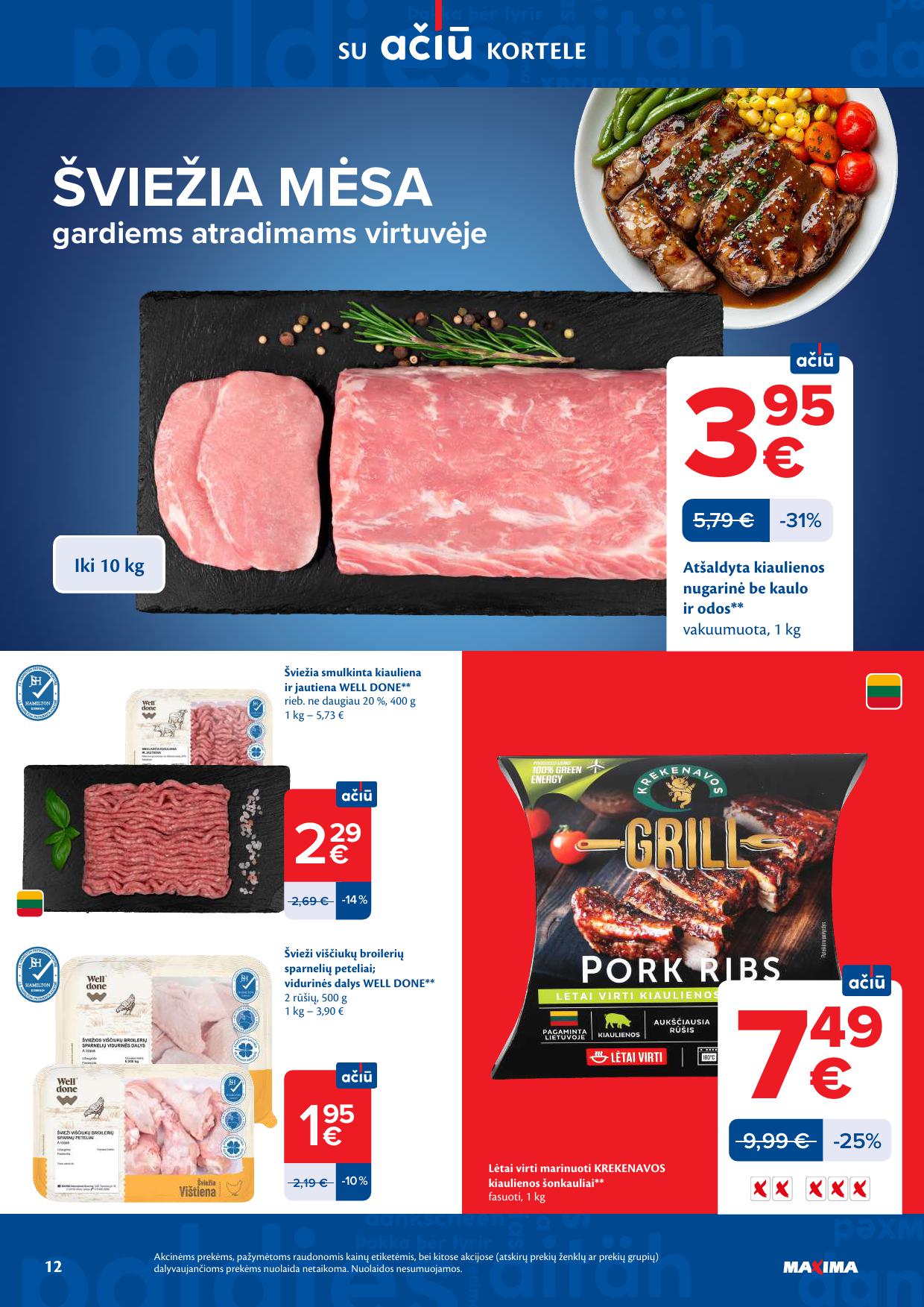 Naujausias MAXIMA kaininis katalogas 2026.04.07 - 2026.04.13