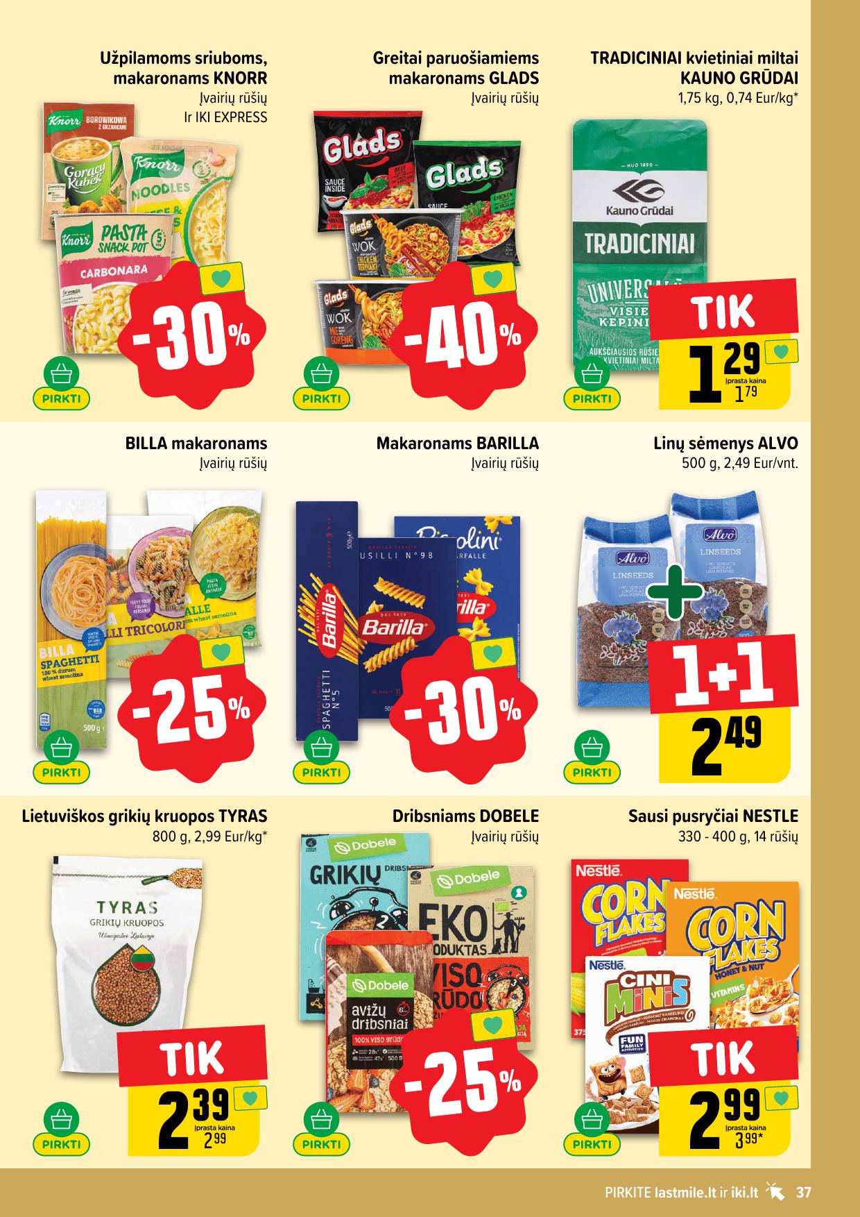 IKI SAVAITĖLĖ akcijų ir nuolaidų leidinys Nr.39 2026.09.21 - 2026.09.27