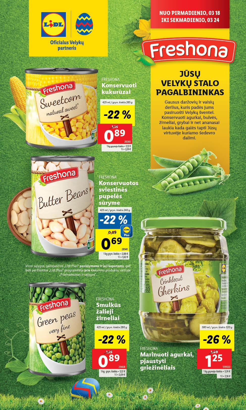 Naujausias LIDL kaininis katalogas 2024.03.18 - 2024.03.24