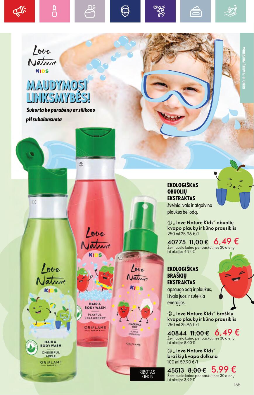 Naujas ORIFLAME katalogas galioja 2023.09.13 - 2023.10.03