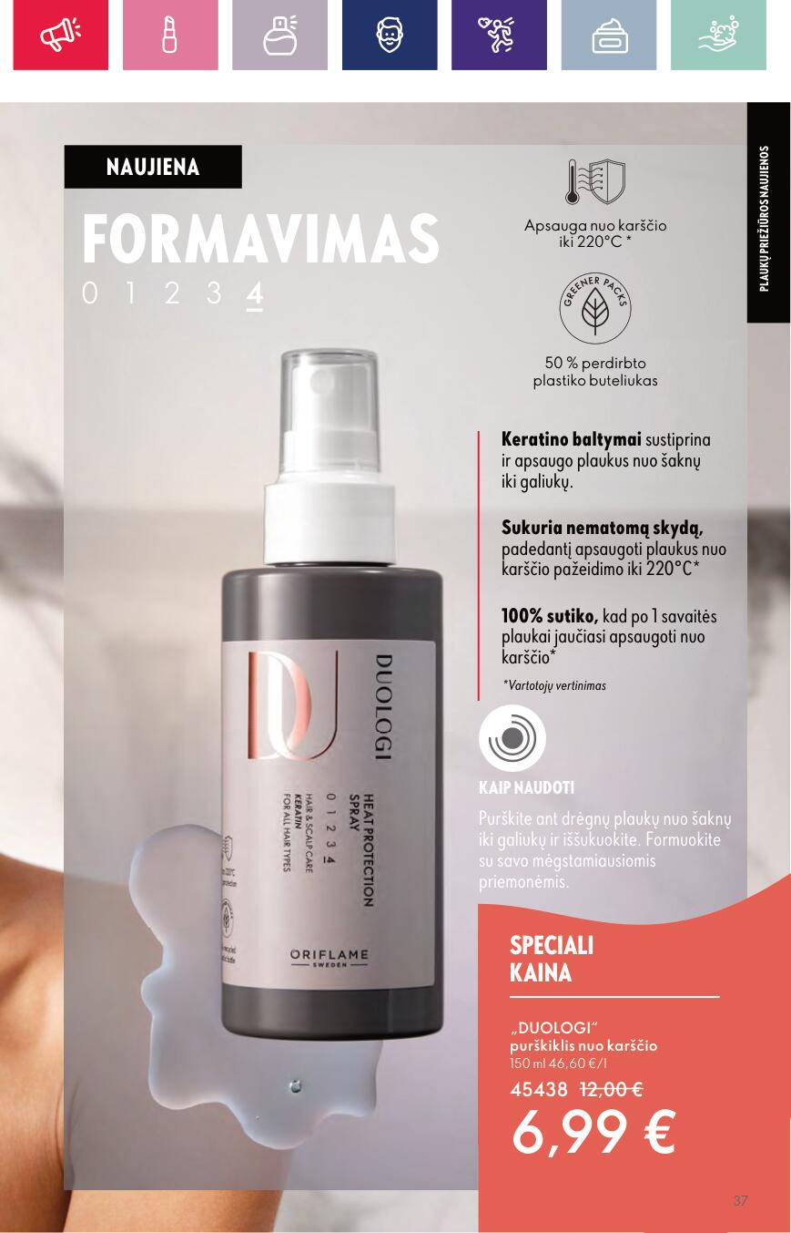 Naujas ORIFLAME katalogas galioja 2023.09.13 - 2023.10.03