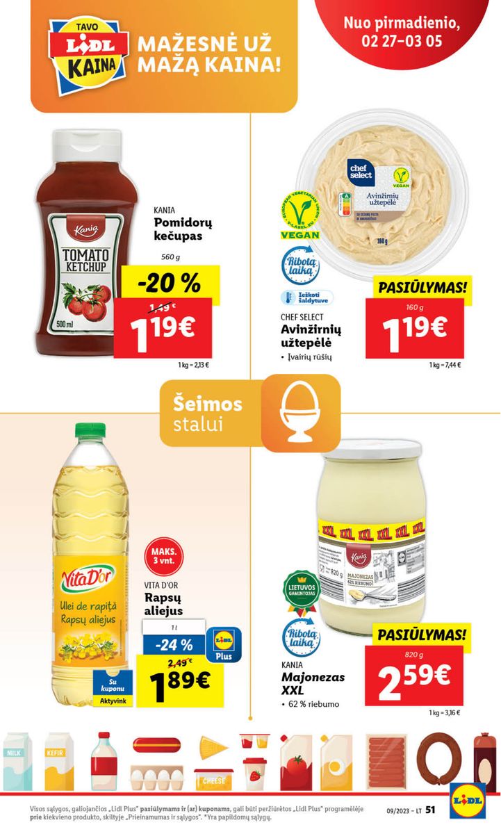 Naujausias LIDL kaininis katalogas 2023.02.27 - 2023.03.05