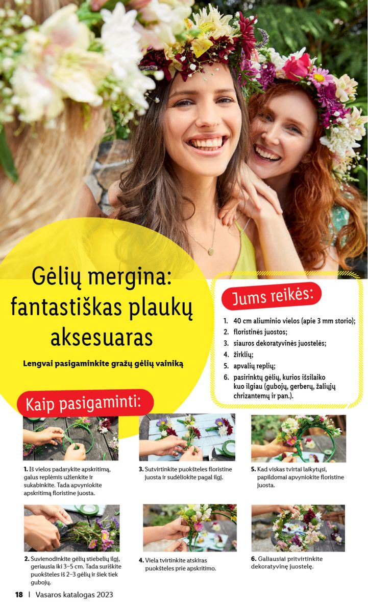 LIDL Vasaros katalogas 2023