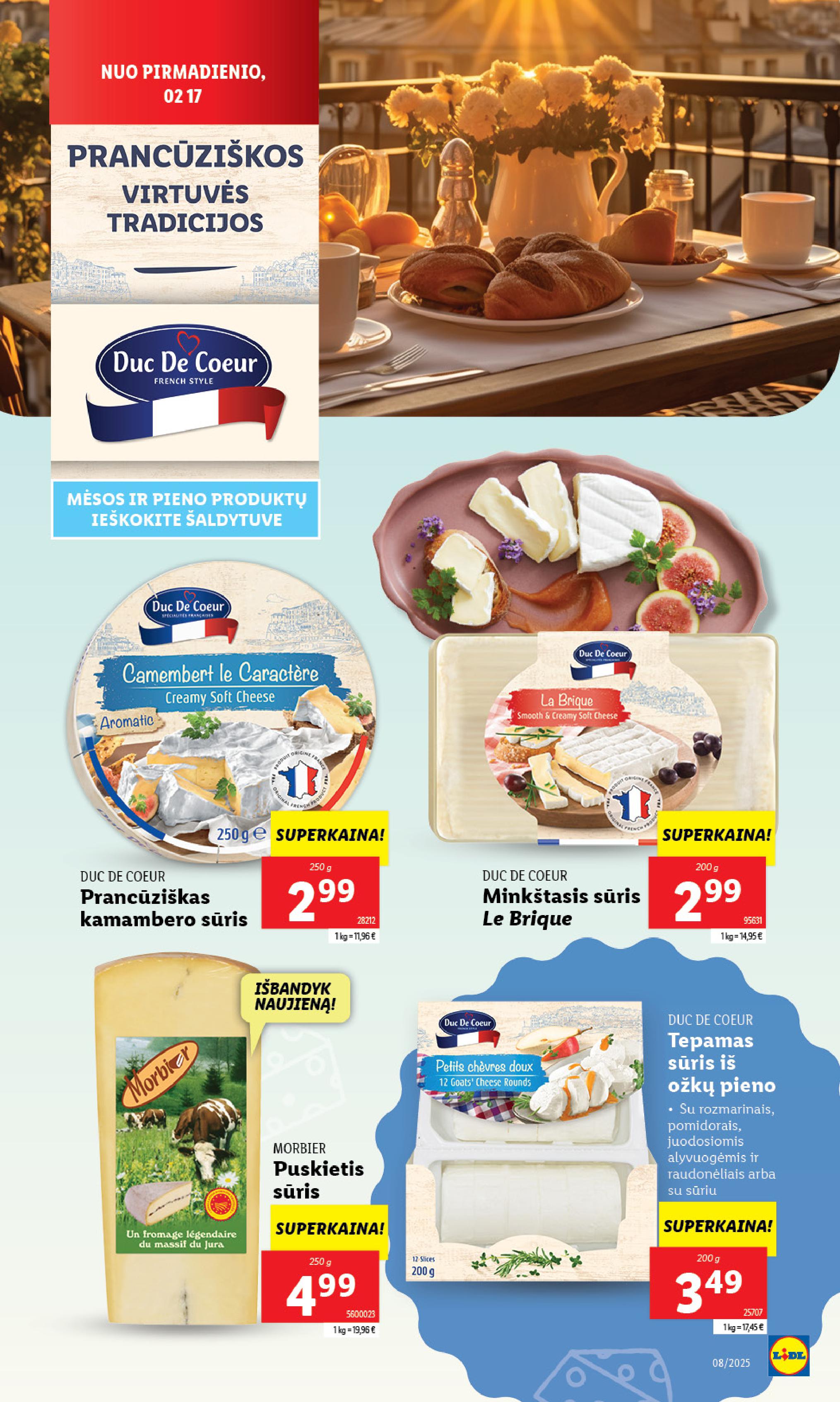 Naujausias LIDL kaininis katalogas 2025.02.17 - 2025.02.23