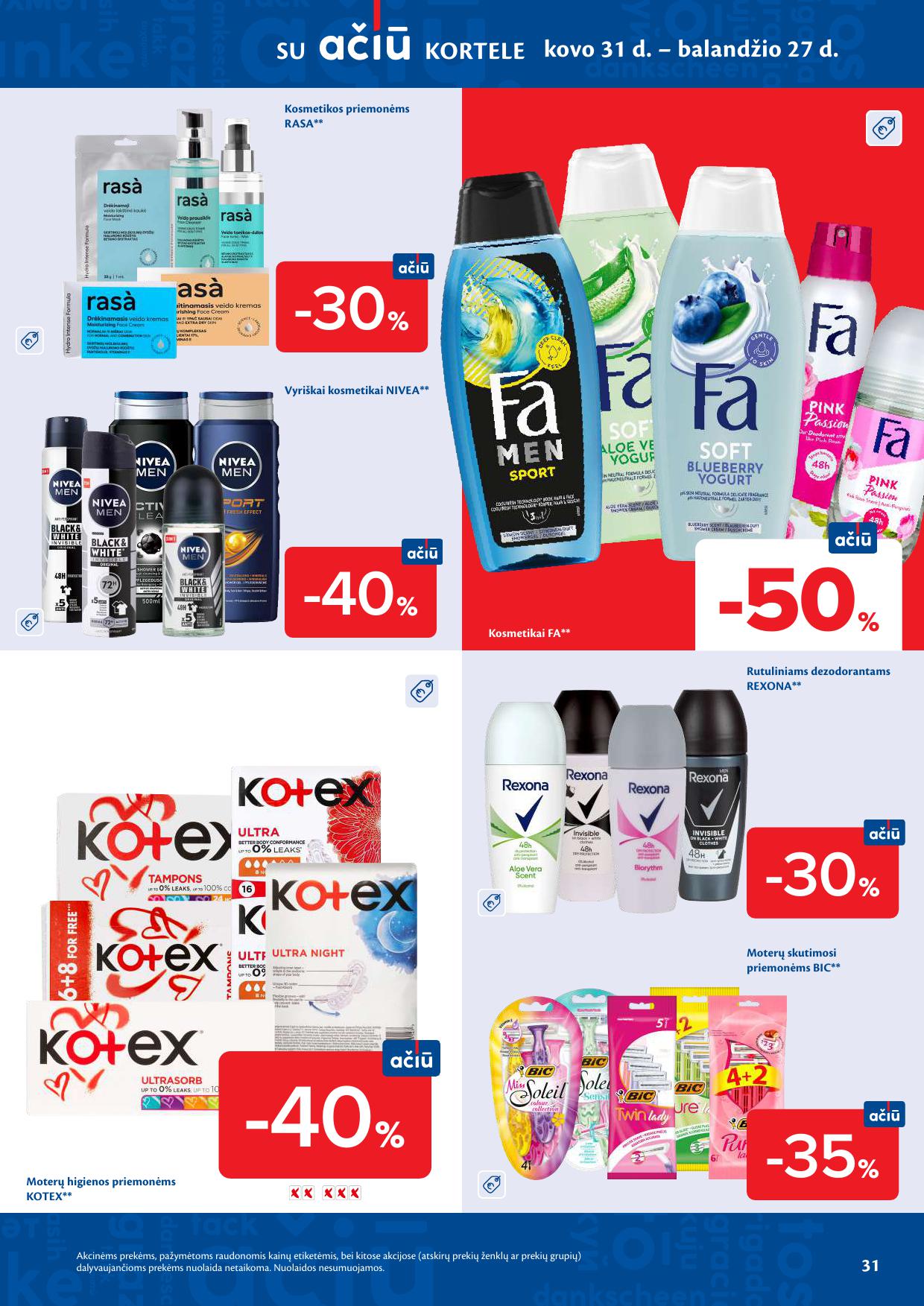 Naujausias MAXIMA kaininis katalogas 2026.03.31 - 2026.04.06