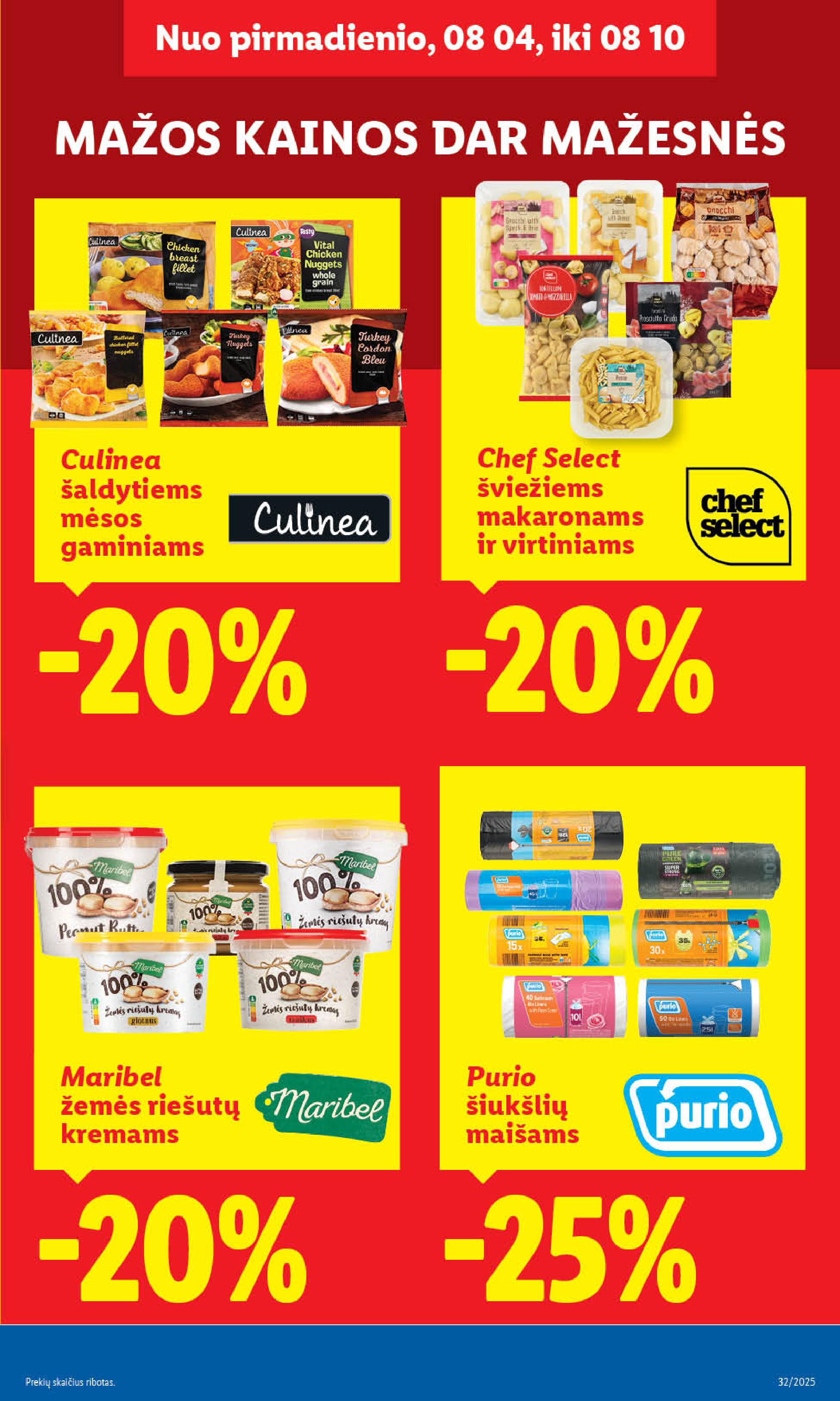 Naujausias LIDL kaininis katalogas 2025.08.04 - 2025.08.10