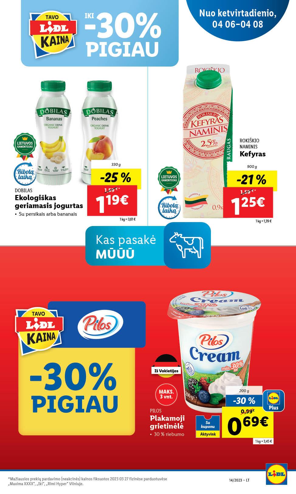 Naujausias LIDL kaininis katalogas 2023.04.03 - 2023.04.09