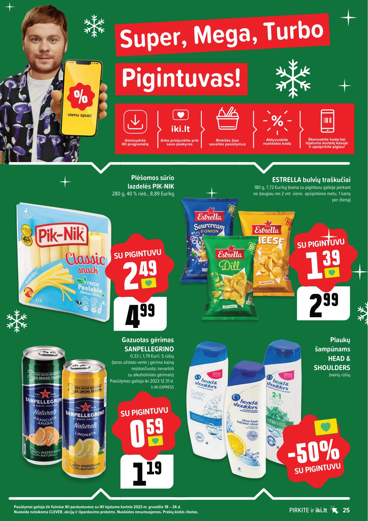 Naujausias IKI kaininis katalogas 2023.12.18 - 2023.12.26