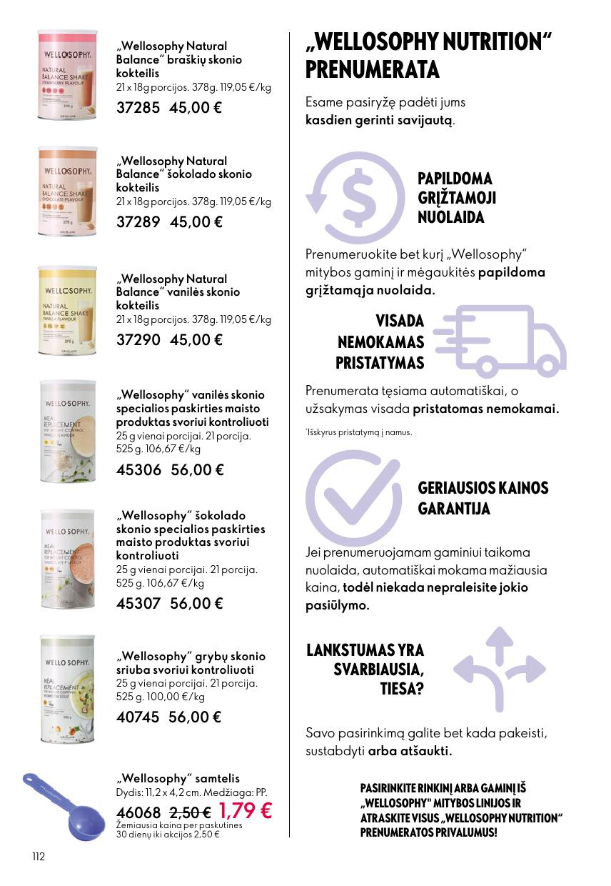 Naujas ORIFLAME katalogas galioja 2026.04.22 - 2026.05.12