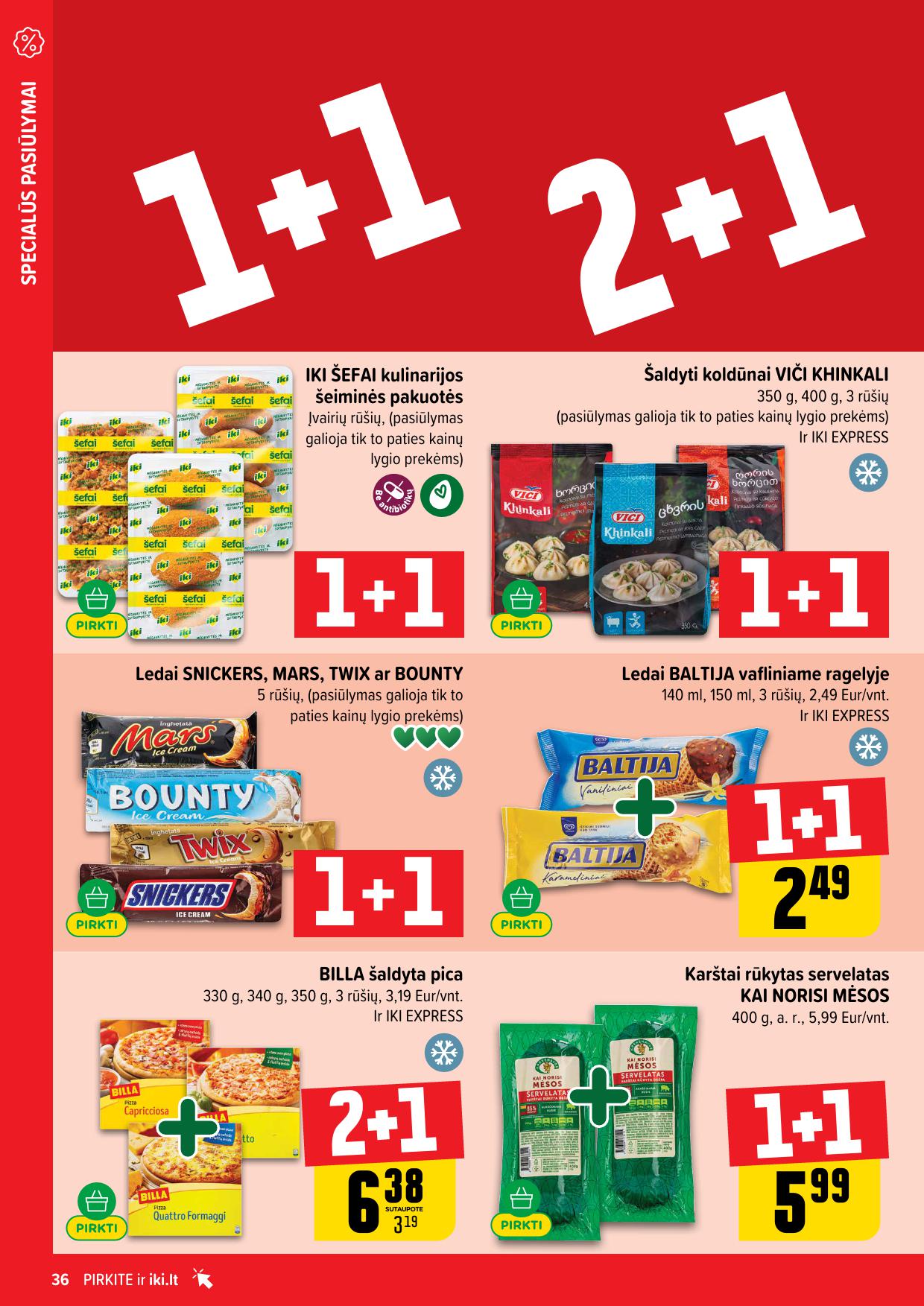 Naujausias IKI kaininis katalogas 2026.02.09 - 2026.02.15