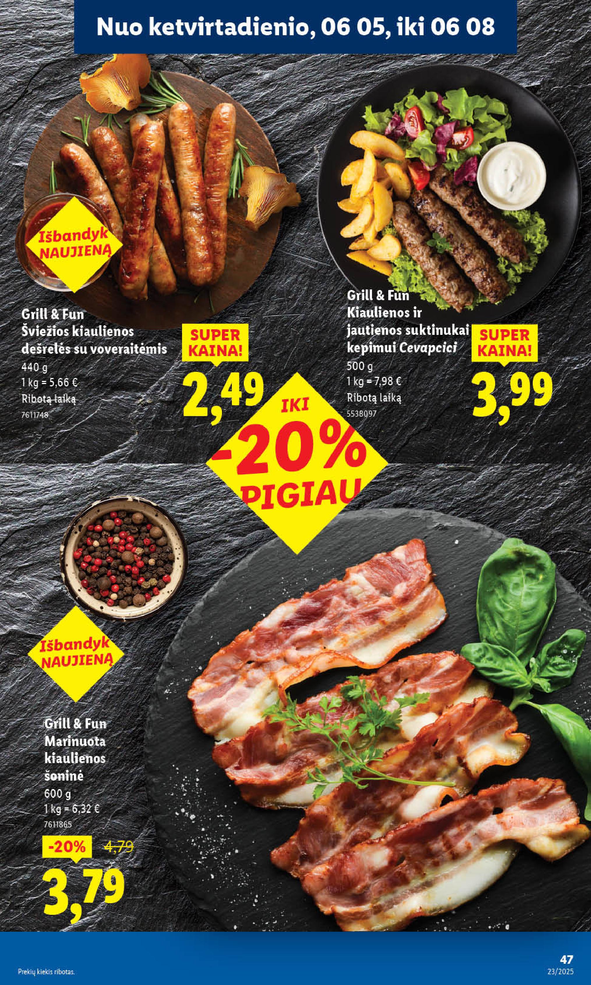 Naujausias LIDL kaininis katalogas 2025.06.02 - 2025.06.08