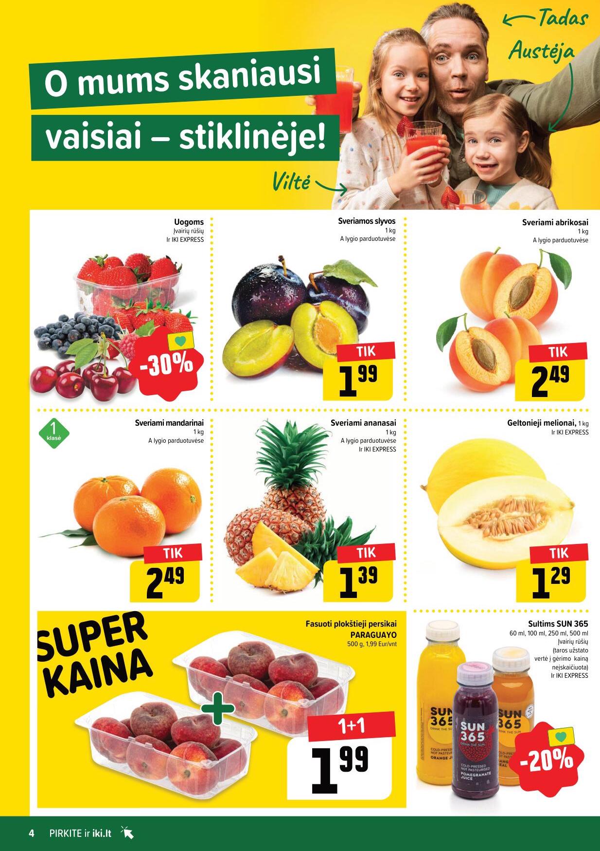 Naujausias IKI kaininis katalogas 2023.06.26 - 2023.07.02