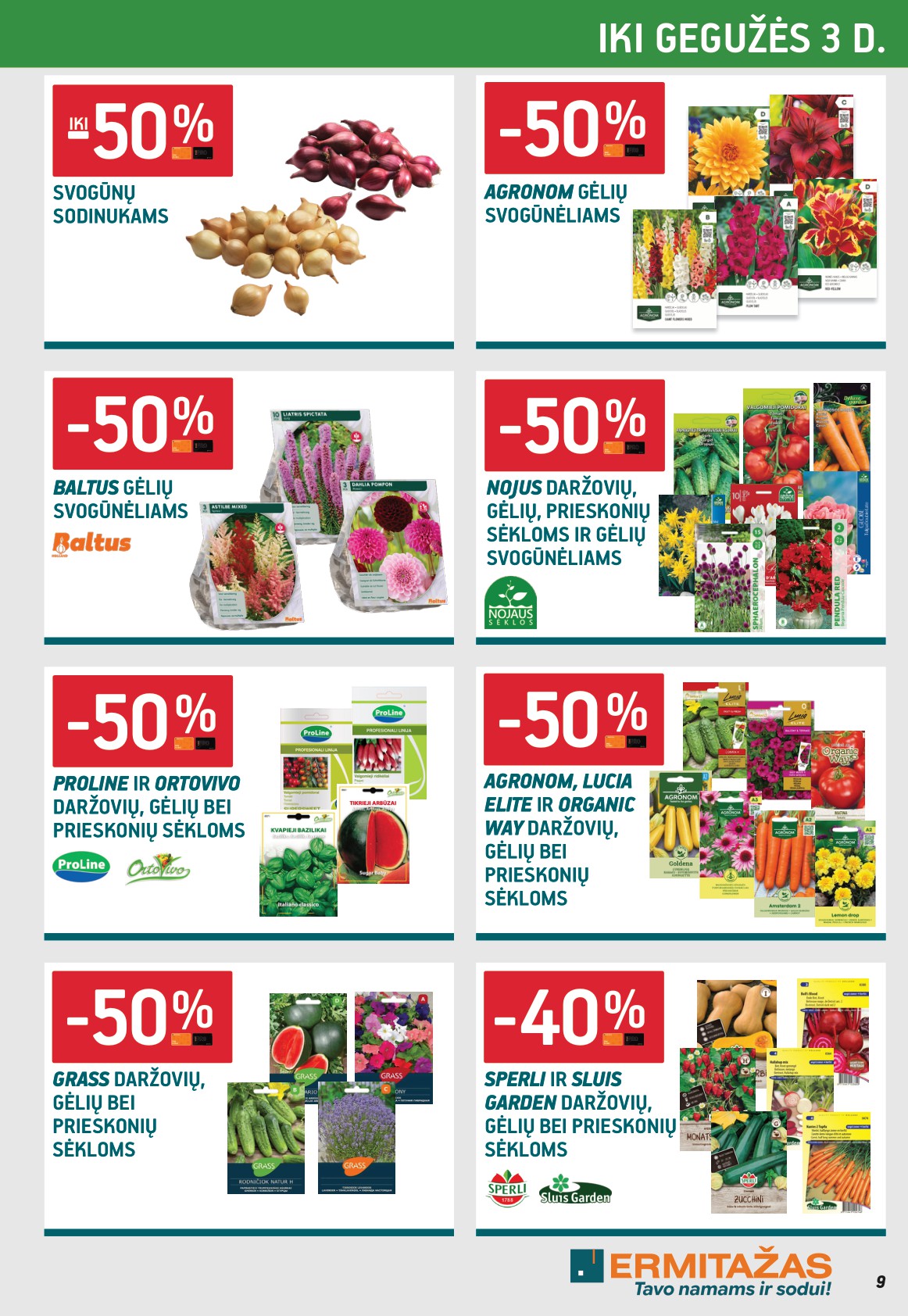 ERMITAŽAS akcijų ir nuolaidų leidinys 2026.04.01 - 2026.05.03