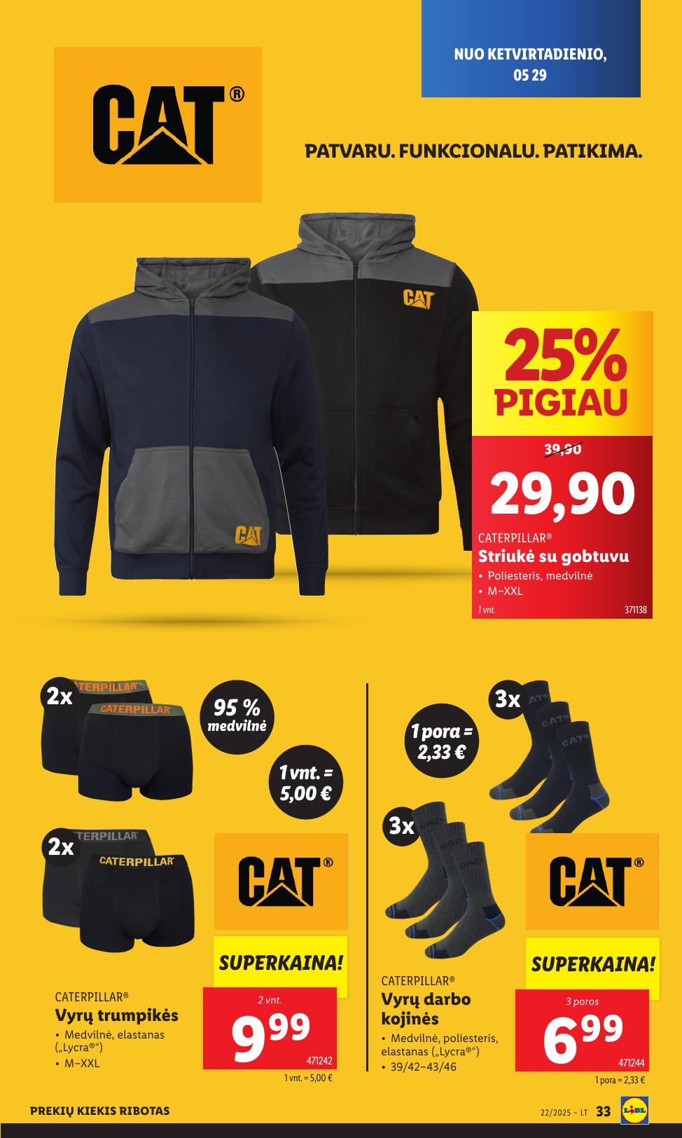 LIDL ne maisto prekių leidinys 2025.05.26 - 2025.06.01