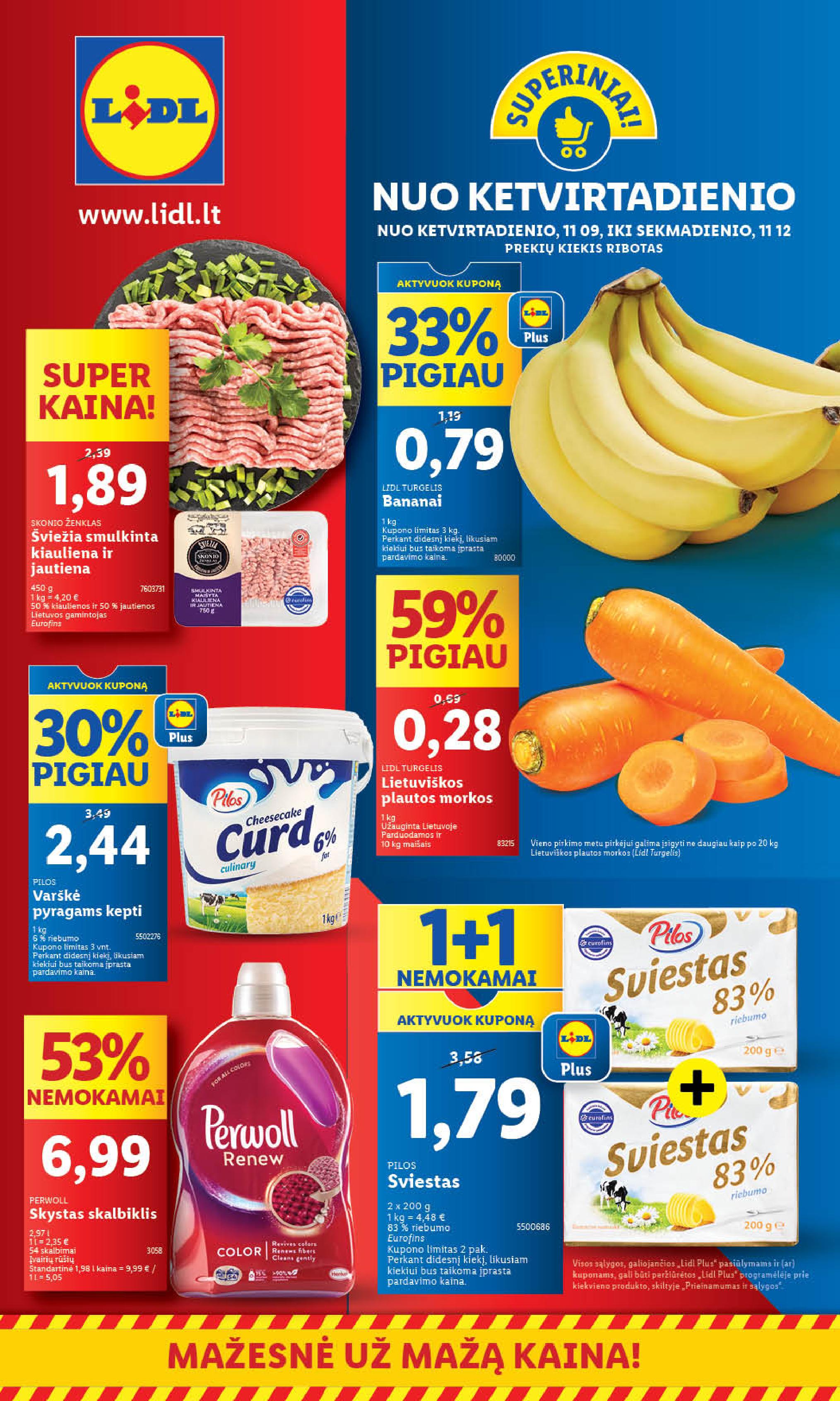 Naujausias LIDL kaininis katalogas 2023.11.06 - 2023.11.12